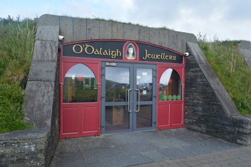 O’Dalaigh Jewellers shop sell hand crafted Celtic and contemporary jewellery Cliffs of Moher, Co. Clare, Wild Atlantic Way, West of Ireland Coast