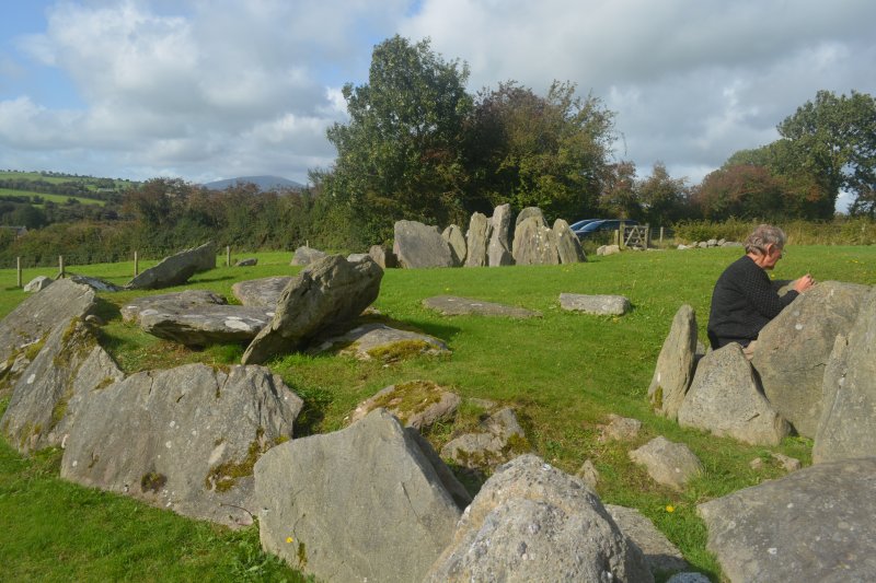 Knockroe Passage Tomb, Co. Kilkenny, Ireland