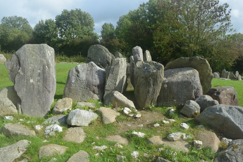 Knockroe Passage Tomb, Co. Kilkenny, Ireland