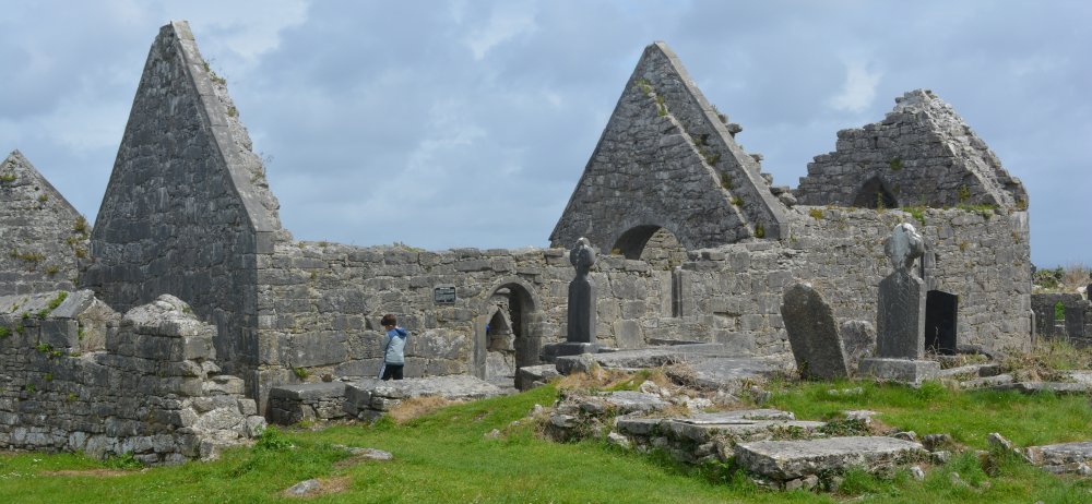 Teampall Bhreacáin (St Brecan’s Church) Trip to Inishmore (Inis Mor), Arran Islands, Co. Clare, Ireland, Wild Atlantic Way