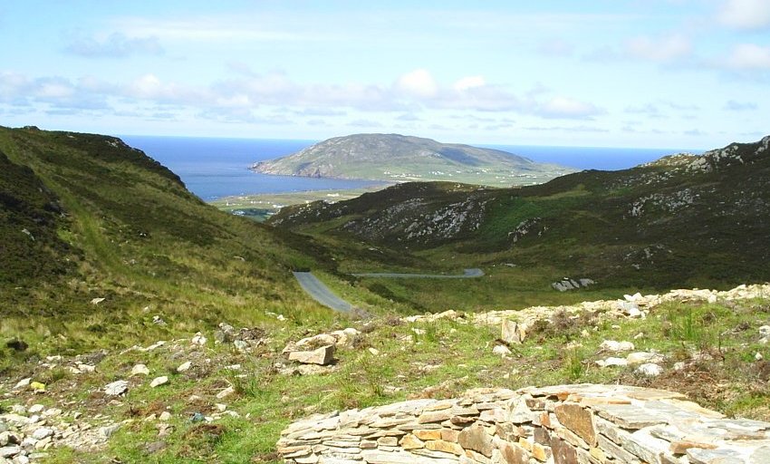 1. Mamore Gap, Urris Hills, Inishowen Peninsula, Donegal, Selected scenic views from holidays in the West of Ireland
