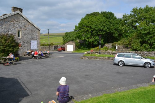 Climbing Pen-y-ghent, walk from Horton-in-Ribblesdale