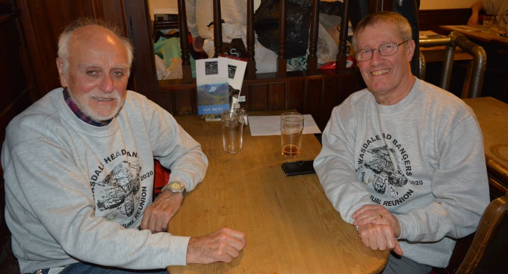 The 50th Wasdale Head Bangers annual reunion, Wasdale Head Inn, Cumbria, England