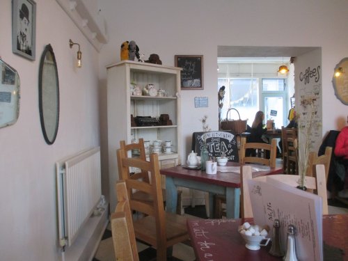 Mr H's Tearoom in Lake Road, Ambleside, Lake District, Cumbria, England