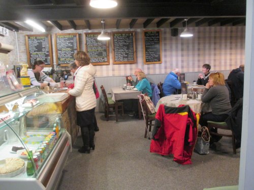 Hayloft Emporium and the Stables Cafe, Barnard Castle, Co. Durham, England