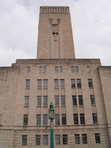 Liverpool St George's Dock Way L3 George's Dock Ventilation and Control System building massive building of one of the air extraction system for the first Mersey Tunnel built between 1925 and 1934 by the engineers Sir Basil Mott and F. A. Brodie and the architect Herbert J. Rowse