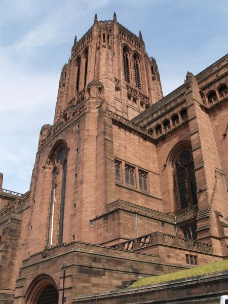 Anglican Cathedral Liverpool The huge central tower