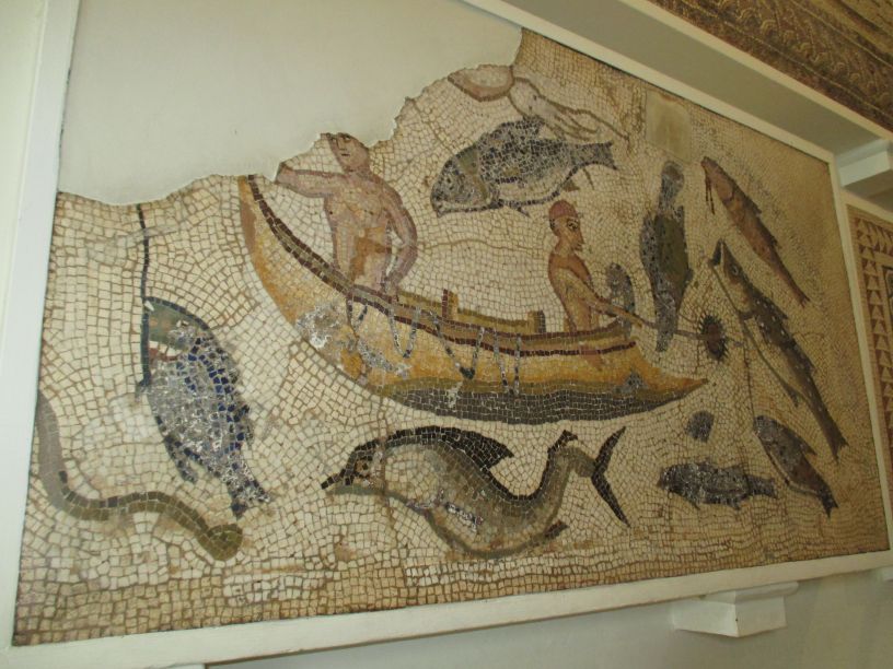 Roman Shell Roman Mosaics Roman Tombstones British Museum London images photographs ...