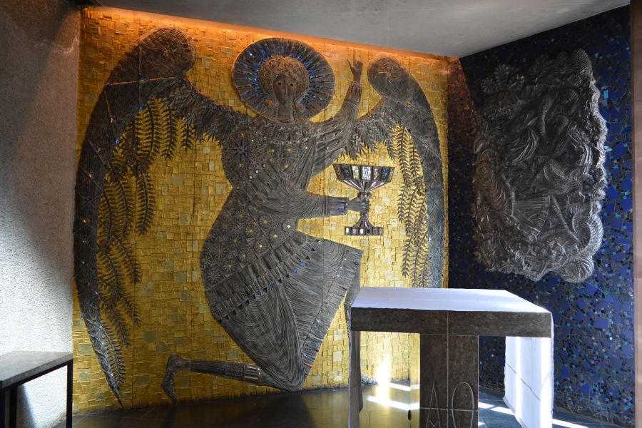 modern Coventry Cathedral new