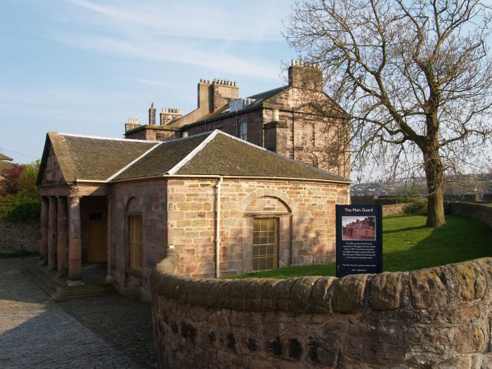 Berwick Fortifications Walls Walkl