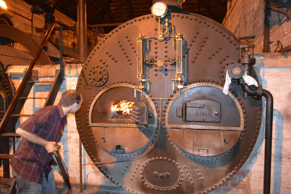 Lancashire boilers of the Tees Cottgae Pumping Station