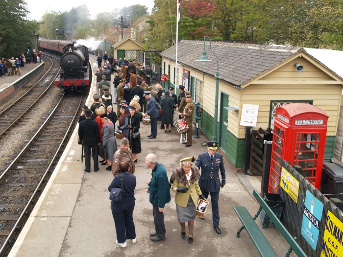 Railways at War NYMR 2010