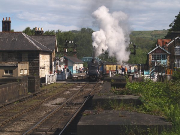  NYMR North Yorkshire Moors Railway - a classic steam heritage line