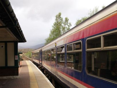 Rannoch Station Glasgow to Fort William & Mallaig on West Highland Line