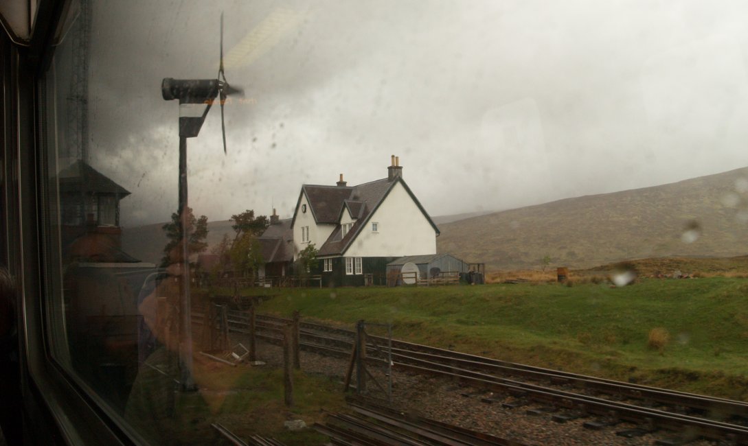Corrour Station Glasgow to Fort William & Mallaig on West Highland Line