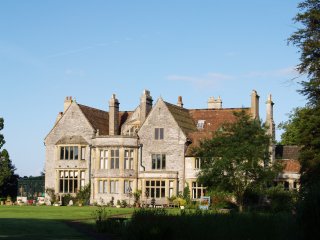 Hornblotton Hall, the ex vicarage/rectory of the local church, County of Somerset