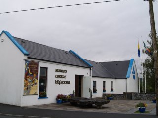 The Burren Centre in Kilfenora (Co. Clare, Ireland) has an excellent audio and visual displays all about the geology, prehistory and history of the Burren region and a good budget cafe.