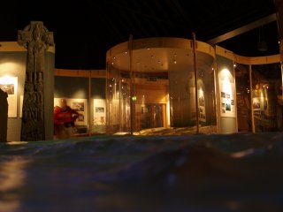 The Burren Centre in Kilfenora (Co. Clare, Ireland) has an excellent audio and visual displays all about the geology, prehistory and history of the Burren region and a good budget cafe.