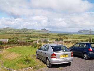 View of Three Sisters and Smerwick Harbour - Ballyferriter  (Baile an Fheirtearaigh), Dingle Peninsula, County Kerry, West of Ireland