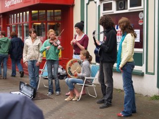 Street musicians, Dingle, Co. Kerry, Ireland