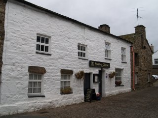 In an old 17th century house is the Stone Close Cottage Tea Rooms and Bed & Breakfast - Dent Village, Yorkshire Dales, Cumbria, England