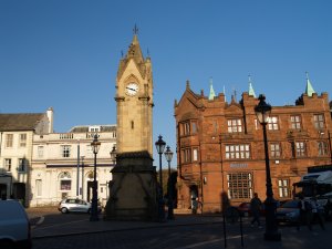 The Clock Tower - Penrith Town, Cumbria, Northern England