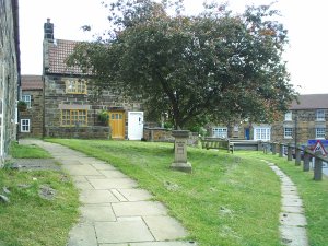 The pretty Primrose Hill, Castleton, North Yorkshire