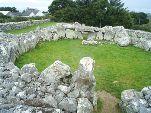 Creevykeel prehistoric court tomb.