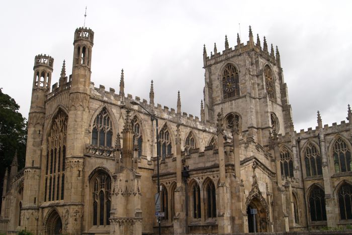 Beverley St Mary's Church:  The south entrance porch