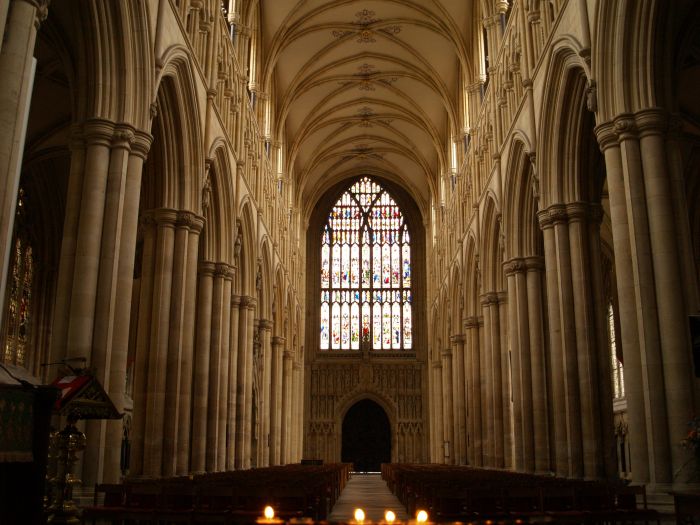 Beverley Minster: The nave and west end