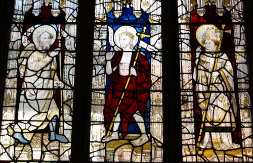 Stained glass of the Church of All Saints, York.