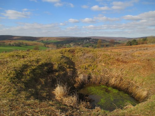 industrial archaeology coal pits Danby area North Yorkshire