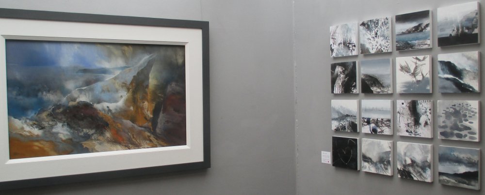 Debbie Loane paintings Inspired by Gallery, Danby National Park Moors Centre