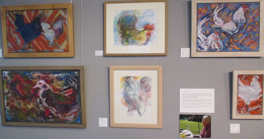 Retrospective showing of work by Andrea Bailey - Inspired by Gallery Danby MMoors Centre