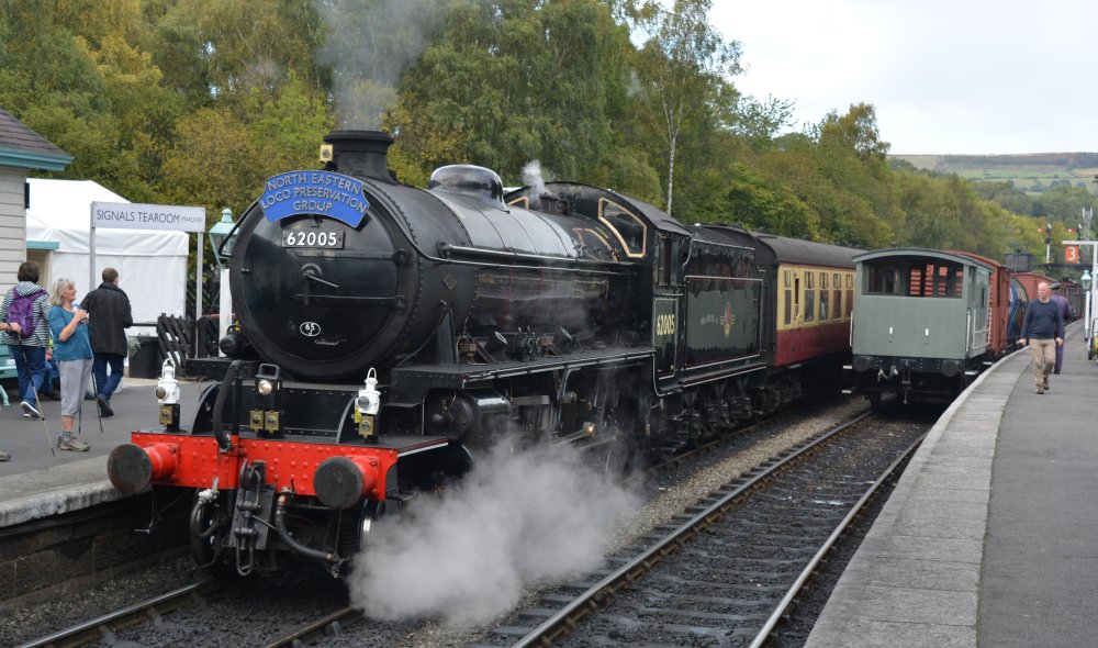 NELPG K1 62005 at Grosmont NYMR