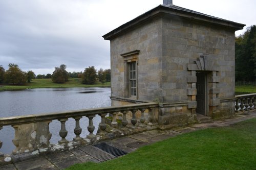 Fishing Tabernacles Studley Royal walks park gardens in Autumn