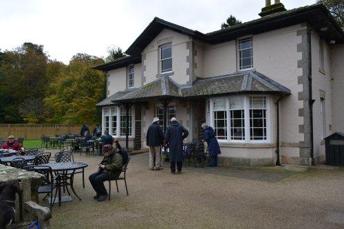 tea-room cafe Studley Royal walks park gardens in Autumn