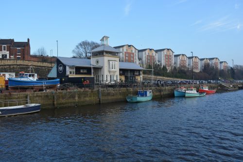 The HUB Bike Cafe, Ouseburn, quayside, River Tyne, Newcastle