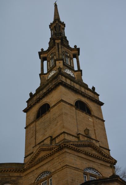 The tower of All Saints Church, Newcastle-Upon-Tyne