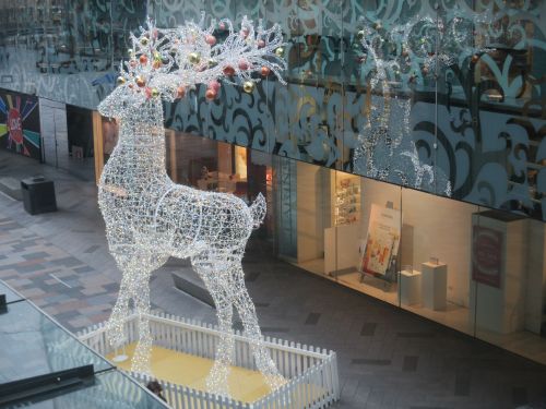 Christmas Lights, High Cross Shopping Centre, Leicester