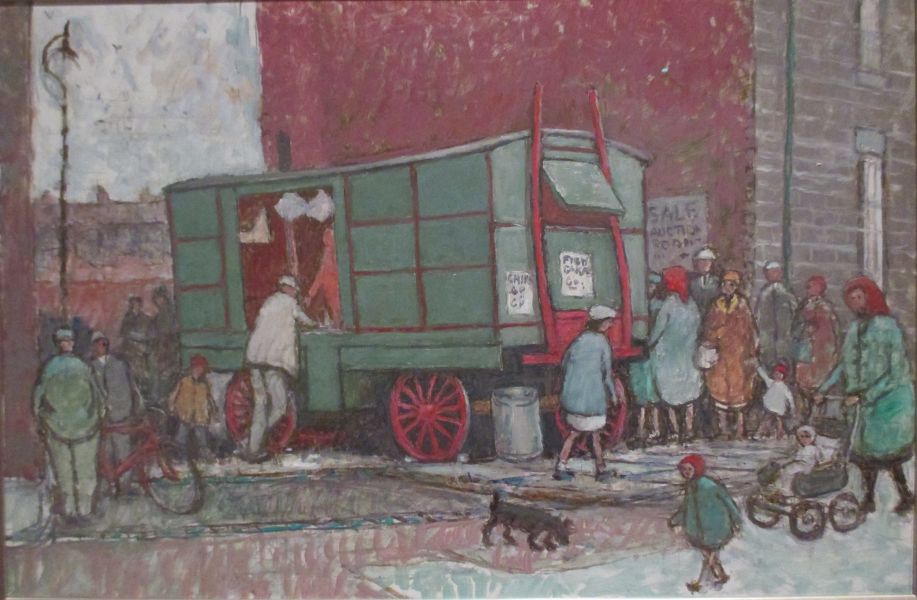 painting by artist Norman Cornish, Pit Painter school