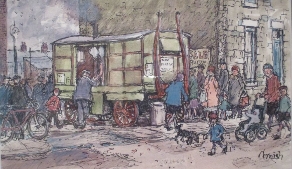 painting by artist Norman Cornish, Pit Painter school