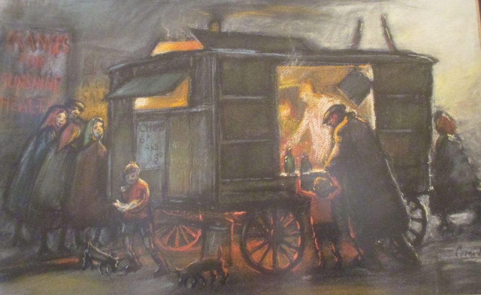 painting by artist Norman Cornish, Pit Painter school