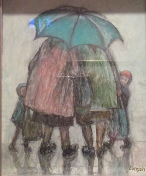painting by artist Norman Cornish, Pit Painter school