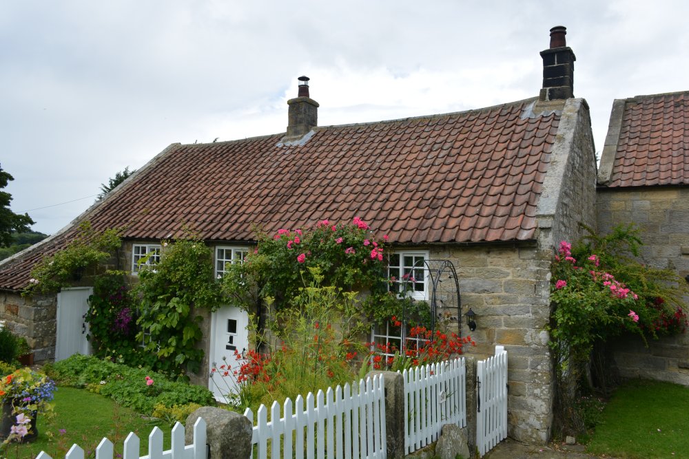 Ainthorpe village hamlet, North Yorkshire, England