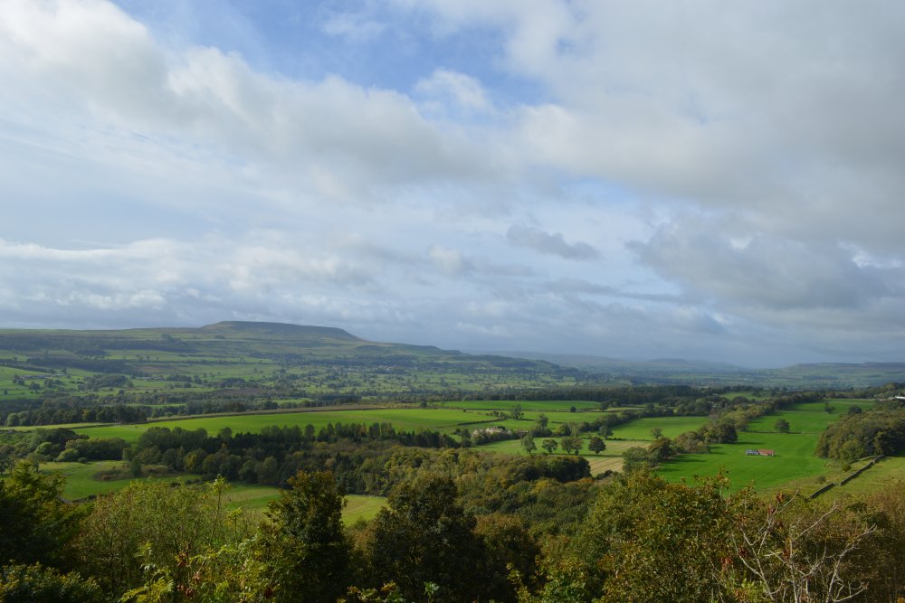 Leyburn Shawl Circular walk, North Yorkshire, England