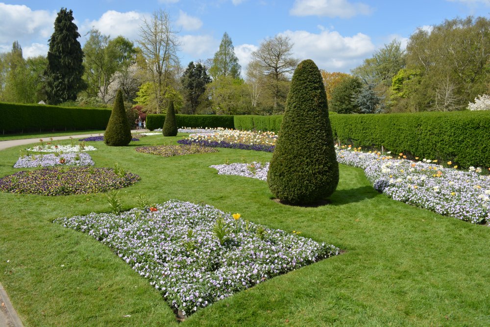 Homestead Park York in the spring