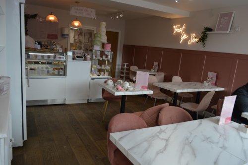 The Tiers and Sprinkles luxury cakes (weddings, celebrations, birthdays etc.!) shop and cafe in the market town of Leyburn, North Yorkshire/