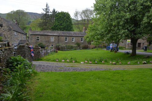 The tiny hamlet of Sedbusk in upper Wensleydale Circular walk from Hawes to Hardraw Force