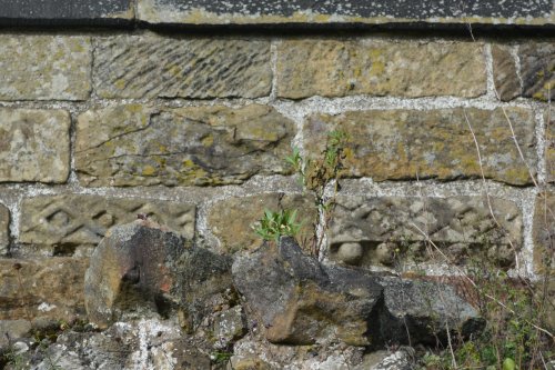 Stones from a more ancient church Guiborough Priory Gisborough, Cleveland, north-east England English Heritage